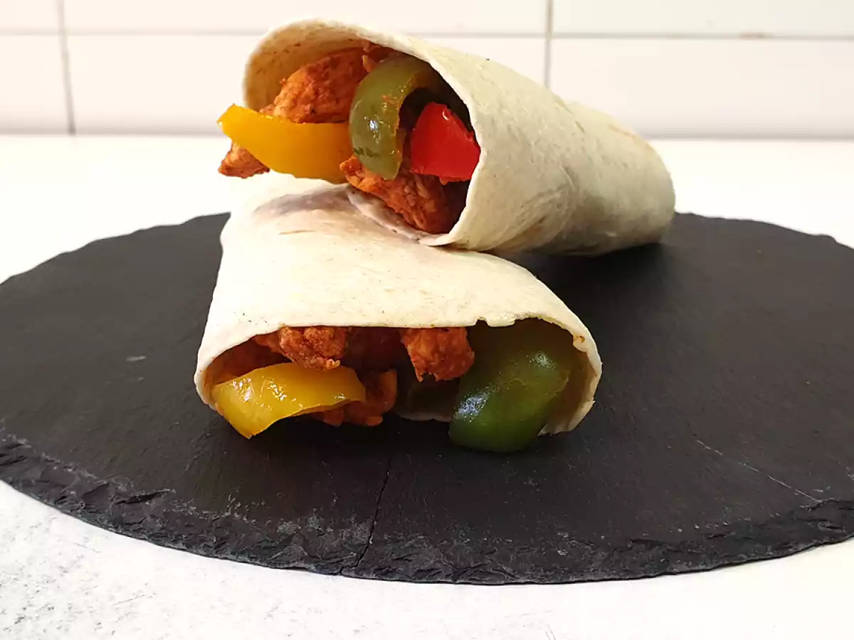 Fajitas de pollo