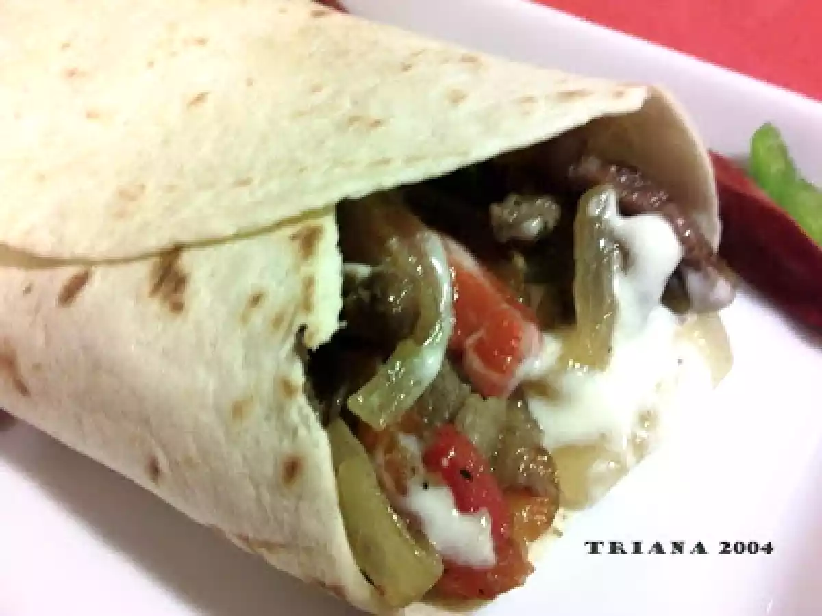 Fajitas de ternera con salsa ligera - foto 2