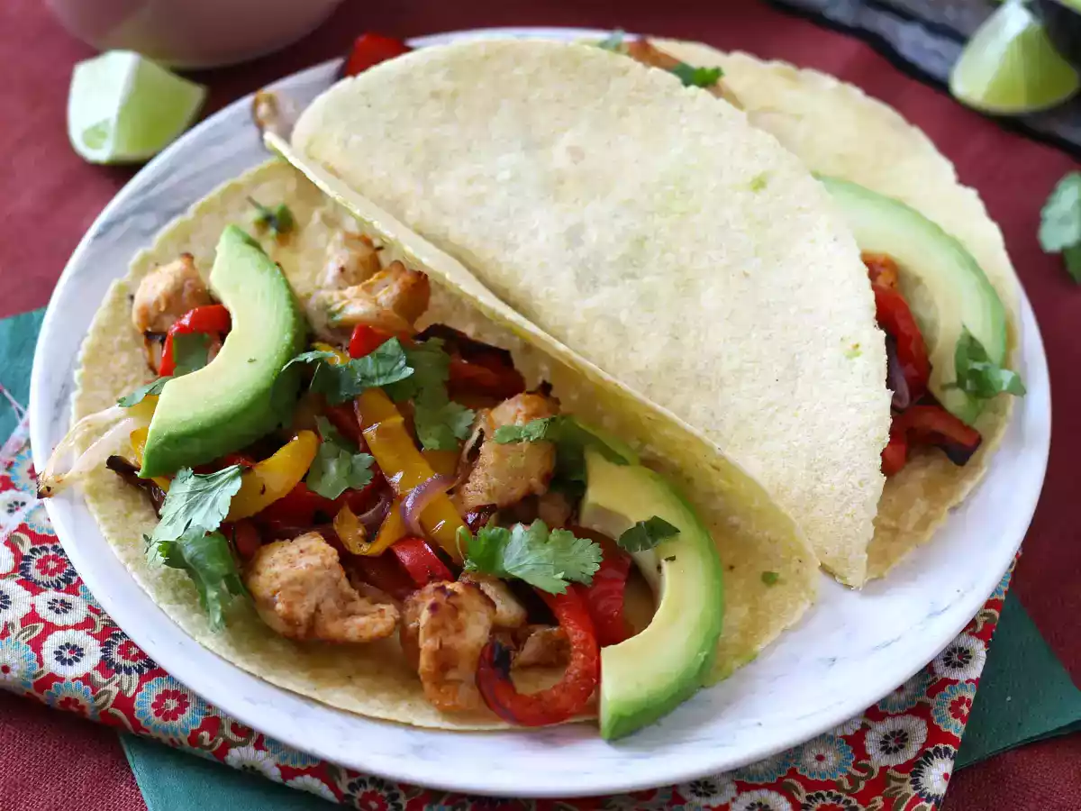 Fajitas en freidora de aire: una receta rápida y sabrosa para toda la familia