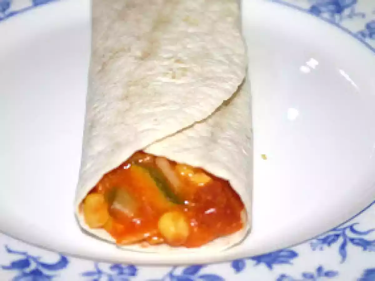 Fajitas vegetarianas con queso Tex Mex - foto 2