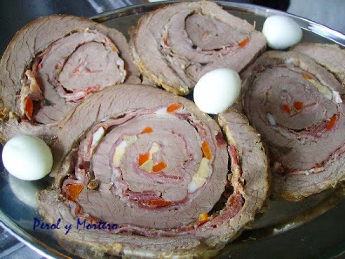 Falda de ternera rellena - Receta Petitchef