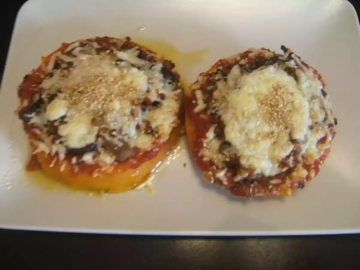 Falsa pizza de calabaza. - foto 2