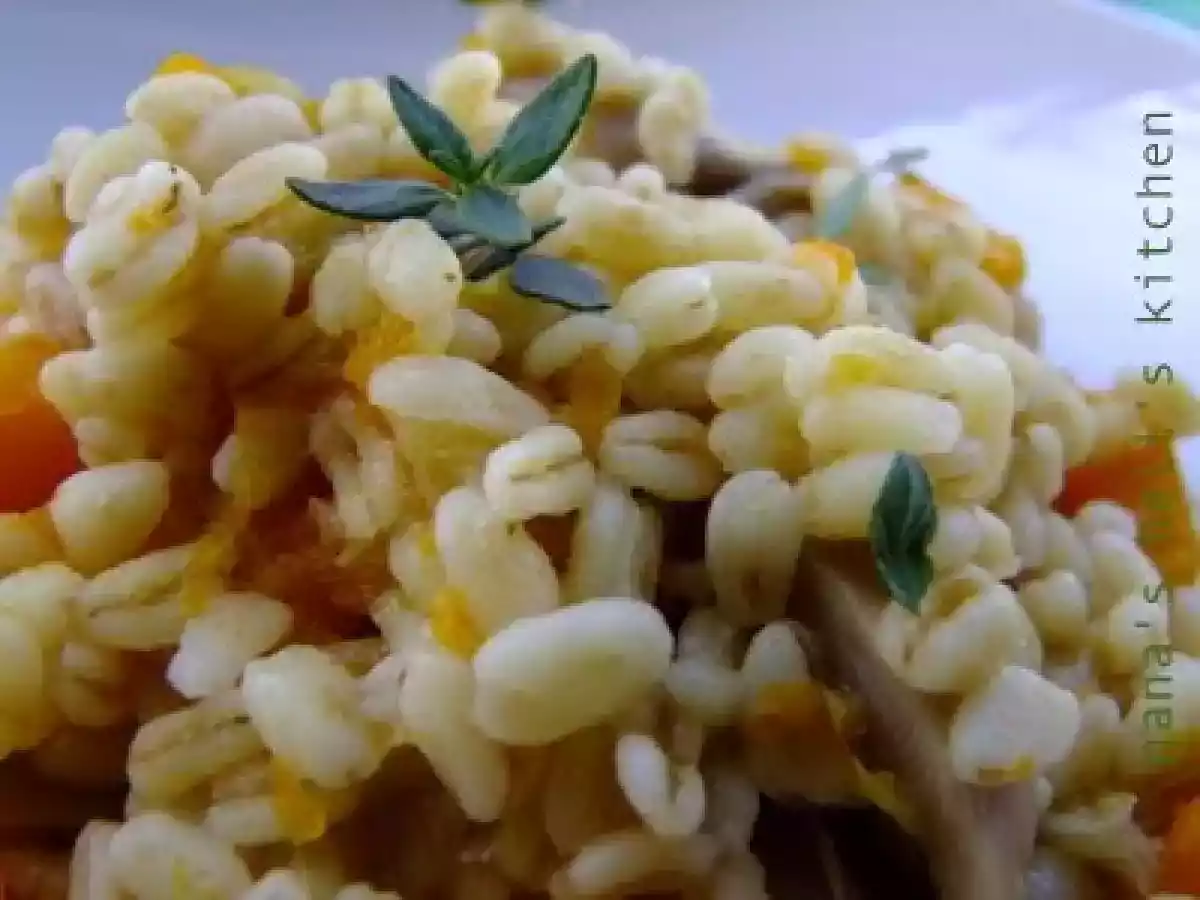 Falso risotto de trigo tierno con calabaza - foto 3