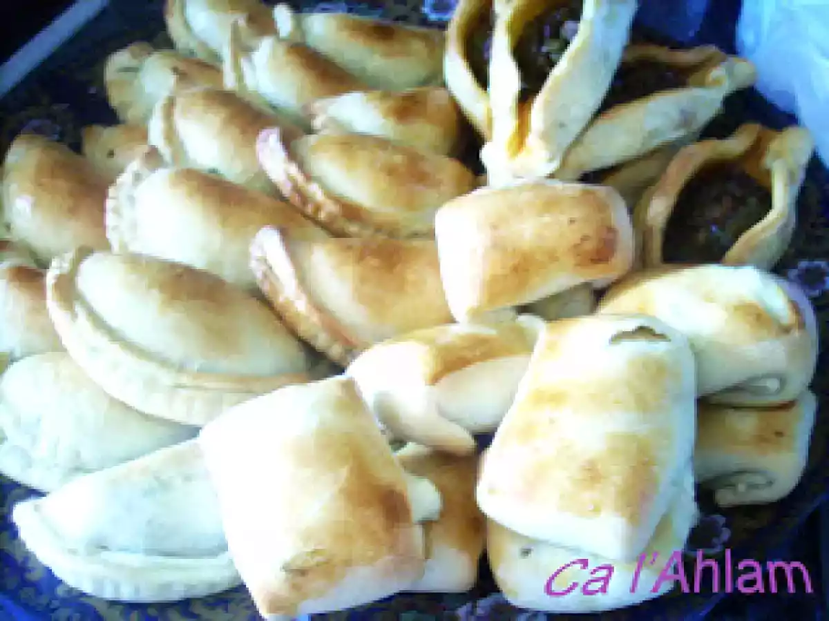 Fatairs variados (empanadas árabes)