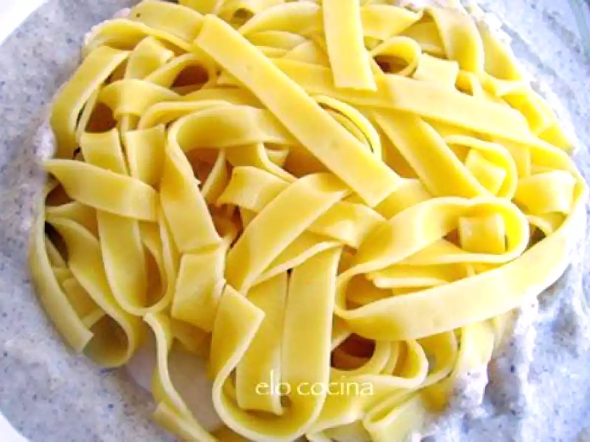 Fetuccini en salsa funghi