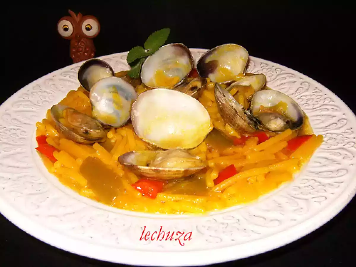 Fideos con almejas - foto 2