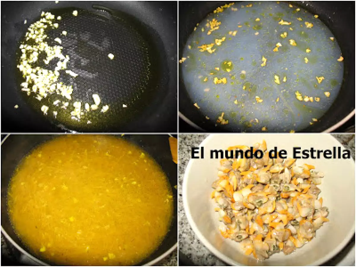 Fideos con Berberechos - foto 2