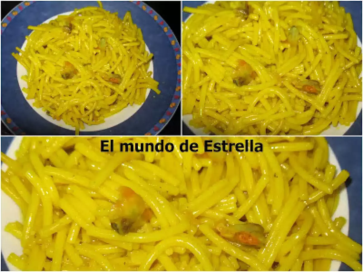 Fideos con Berberechos - foto 3