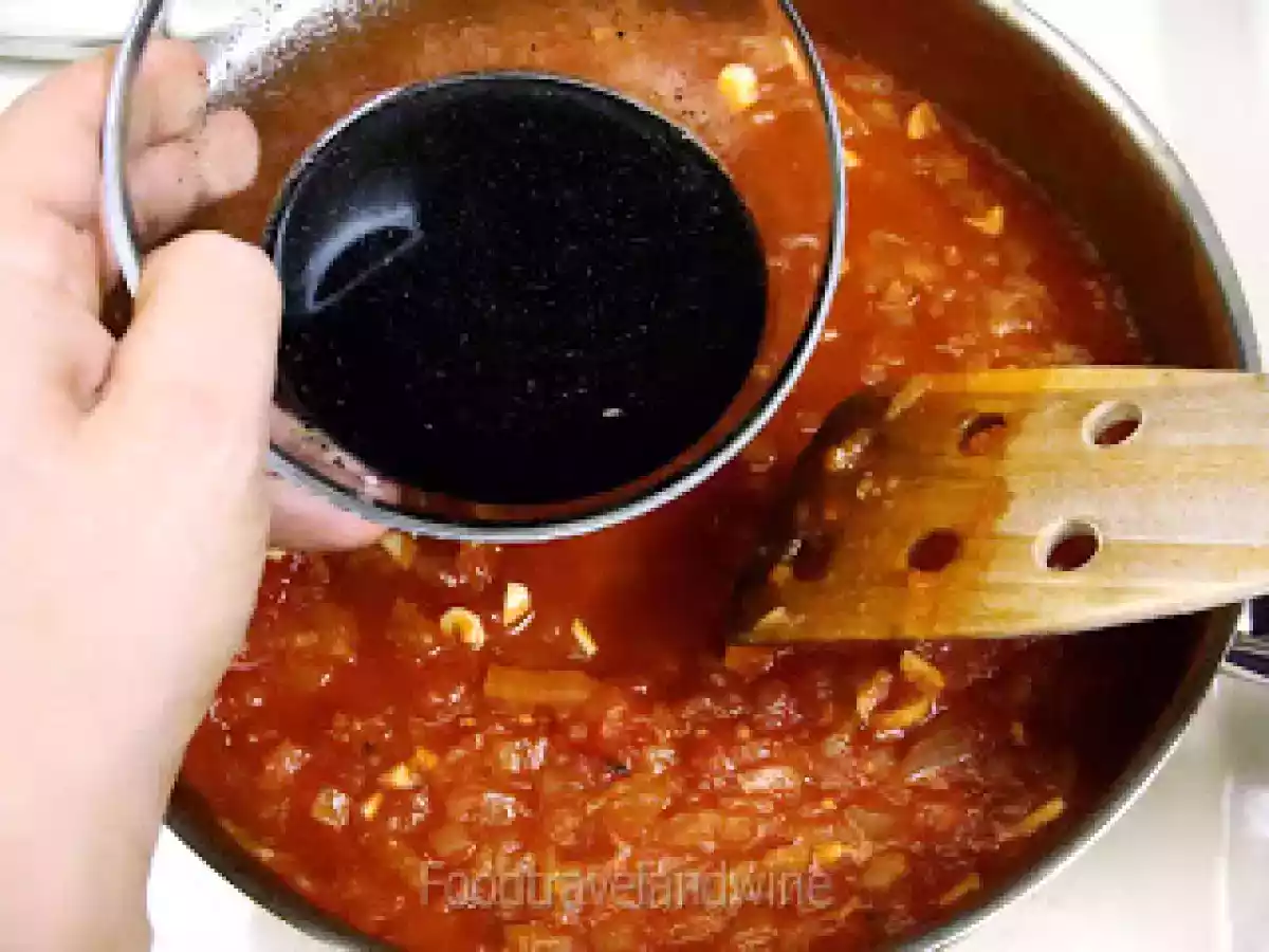 Fideos con calamares y Tinta de Calamar - foto 8