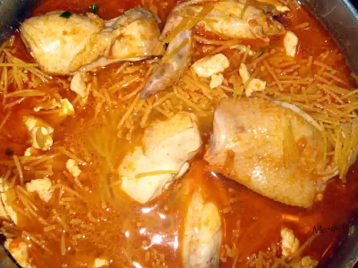 Fideos con pollo - foto 2