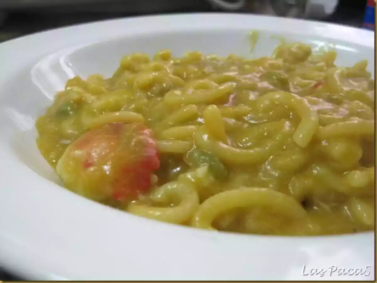 Fideuá con Bonito (thermomix)