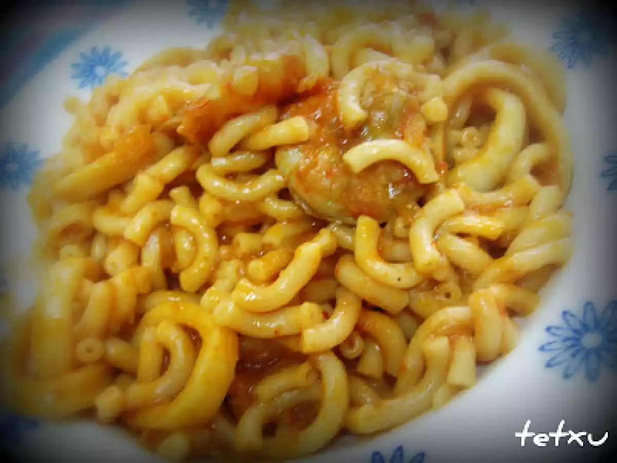 Fideua con Calamares y langostinos (fussioncook) - foto 2