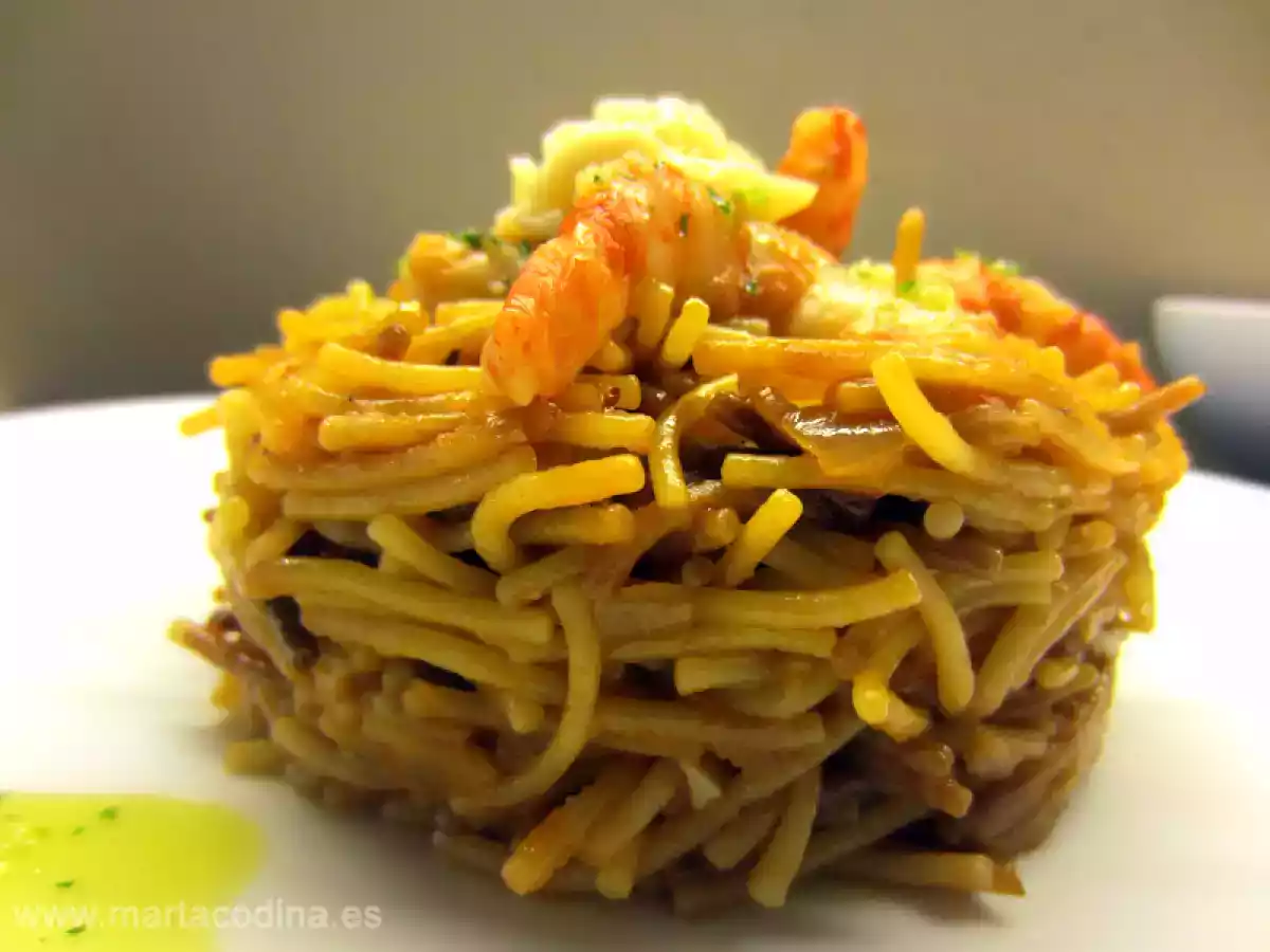 FIDEUÀ DE GAMBAS DE PALAMÓS - foto 2