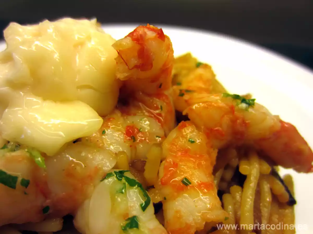 FIDEUÀ DE GAMBAS DE PALAMÓS - foto 3