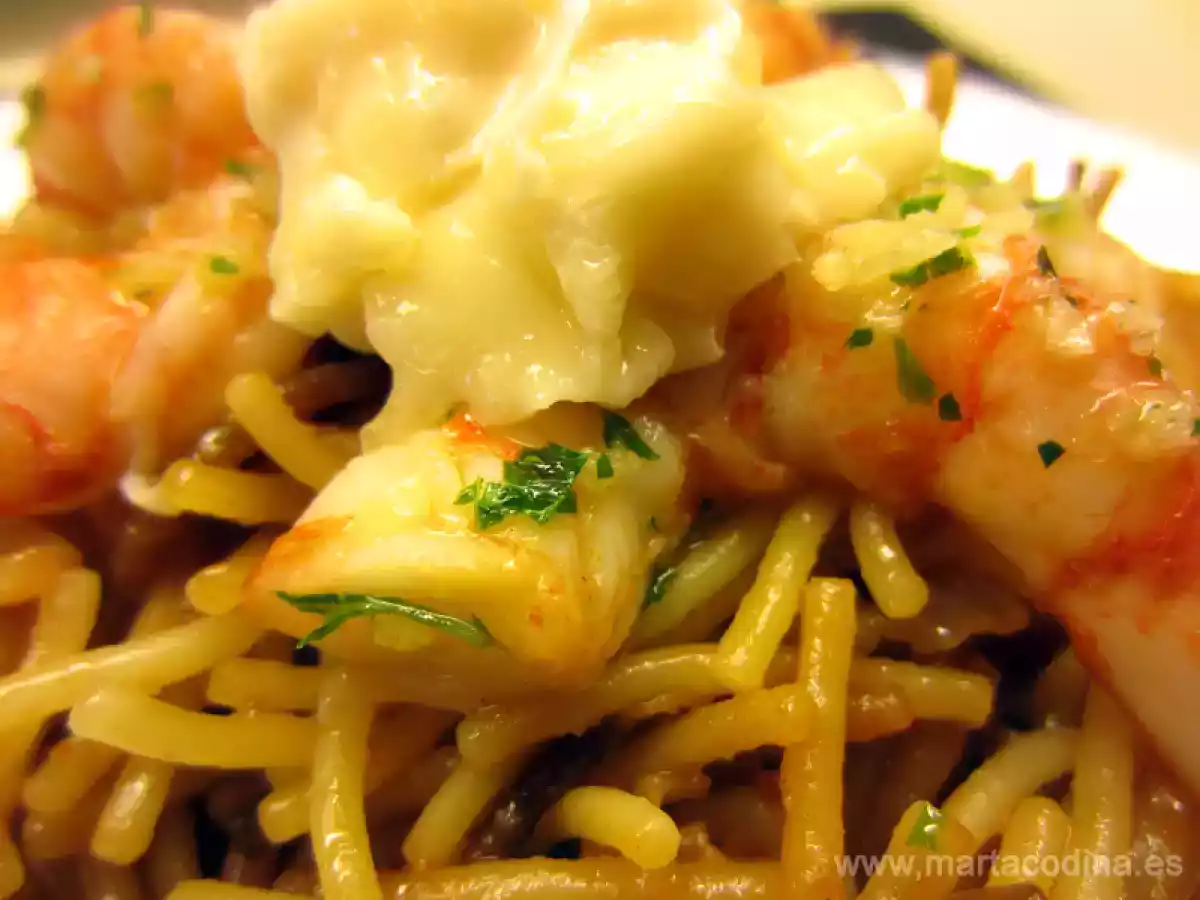 FIDEUÀ DE GAMBAS DE PALAMÓS - foto 6