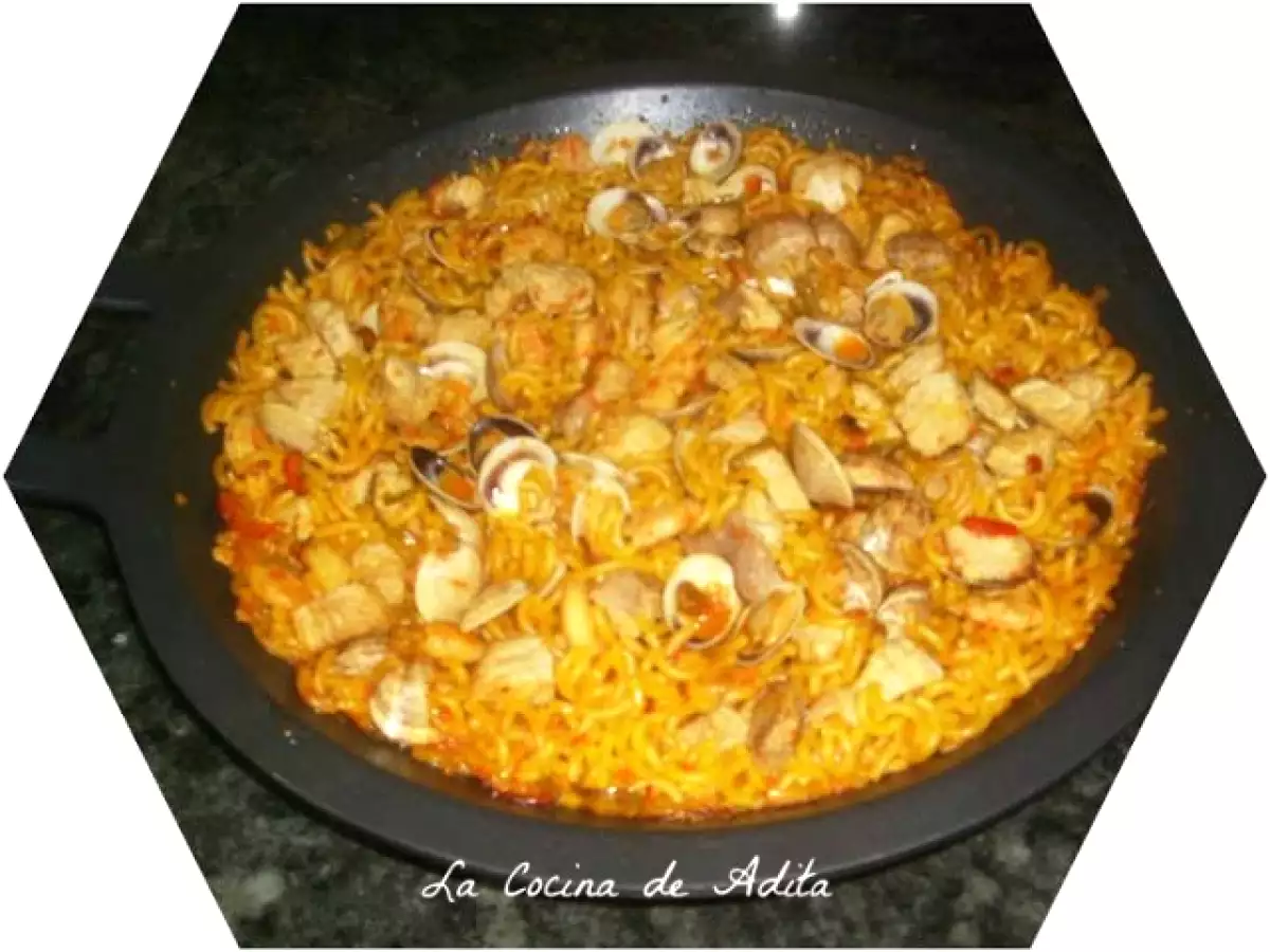 Fideua, de la cocina de Adita