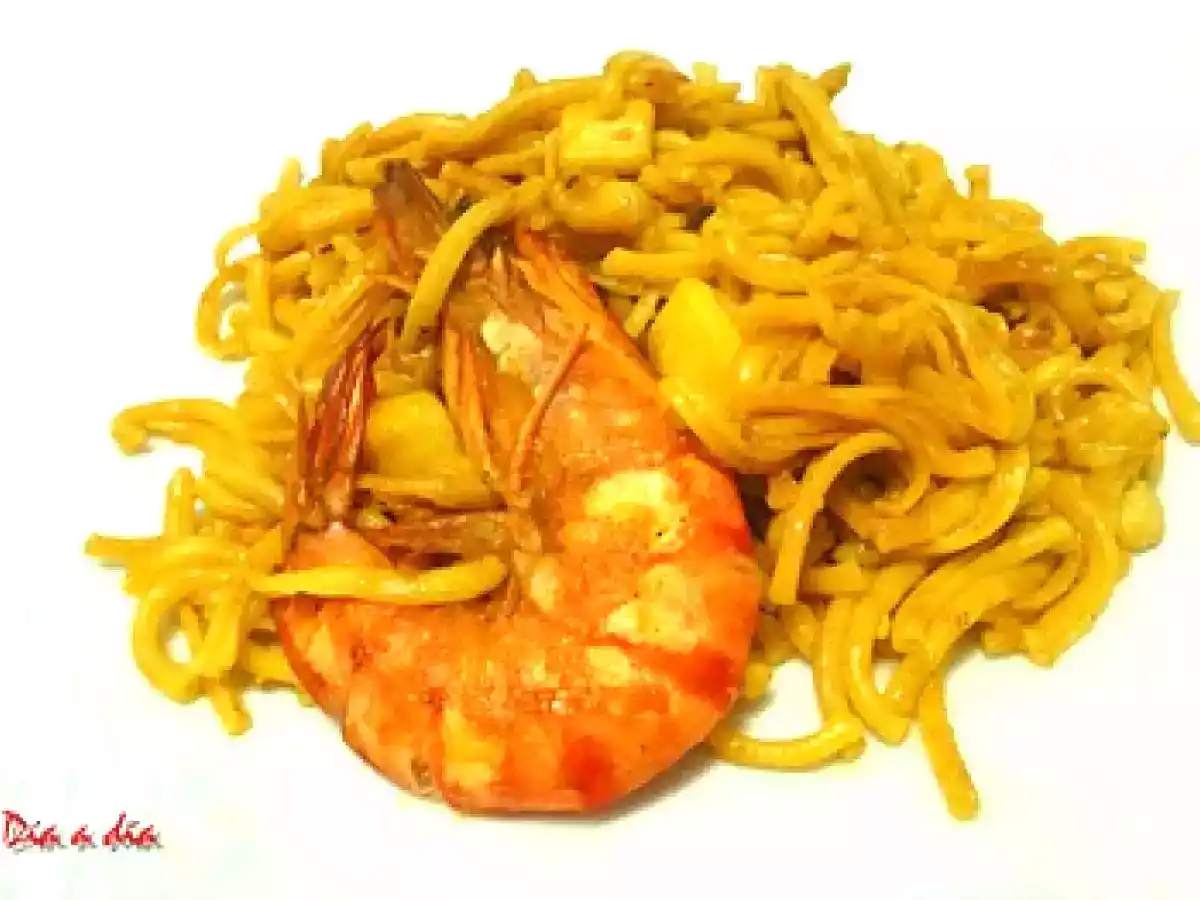 Fideuá de Sepias y Gambas - foto 2