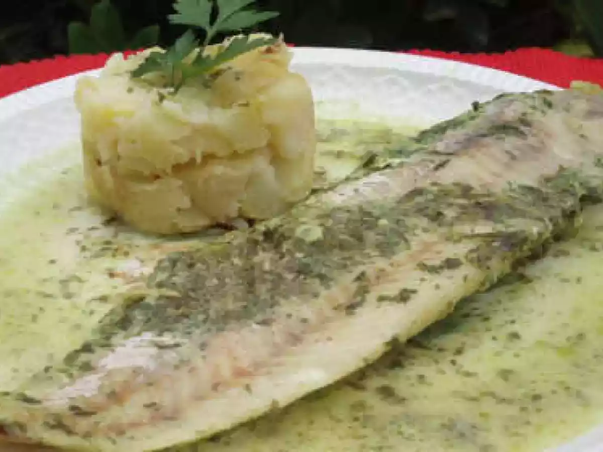 Filete de merluza en salsa verde