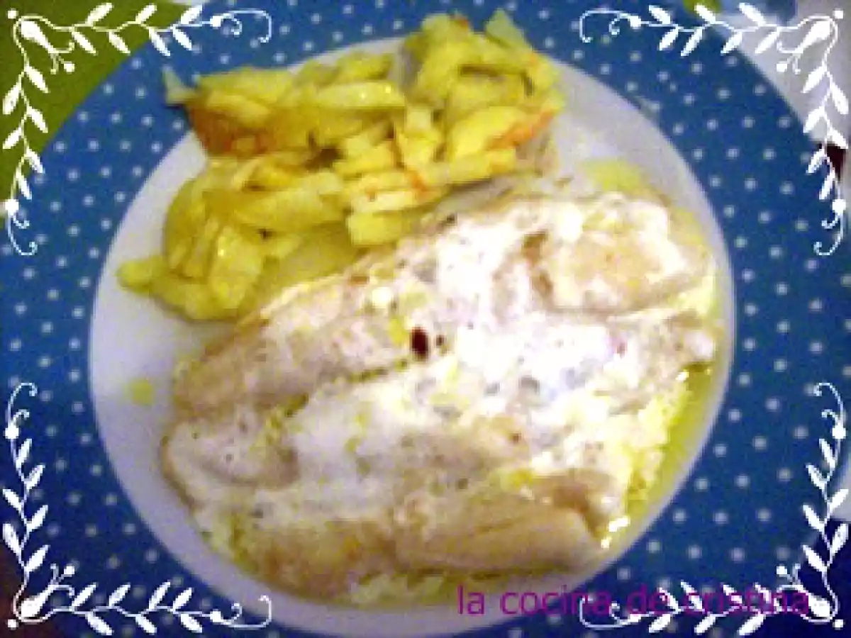 FILETE DE PANGA A LA CREMA DE QUESO