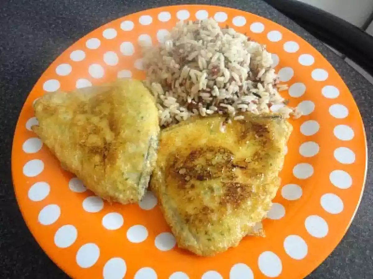 Filete de pez espada con arroz salvaje
