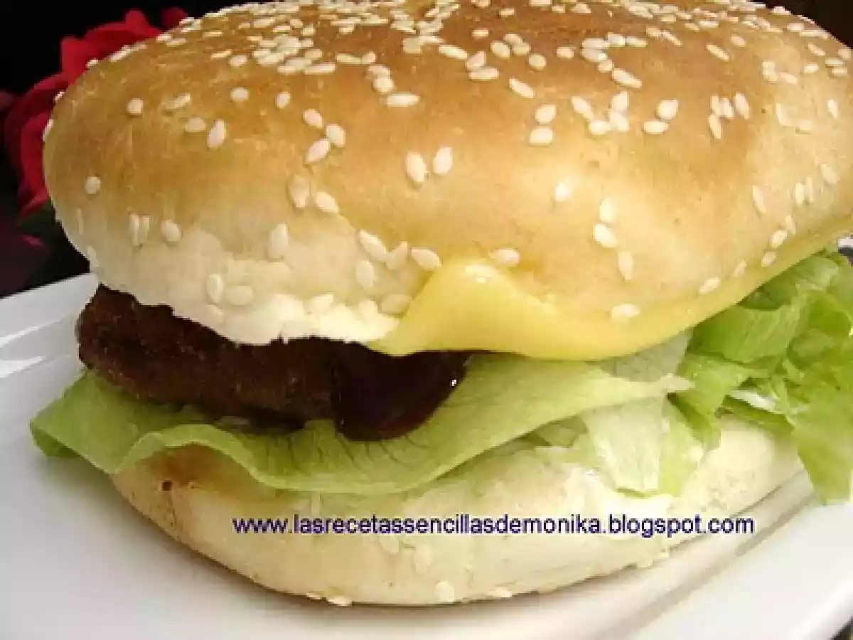 Filetes de carne a la alemana, o como digo yo hamburguesas a la alemana