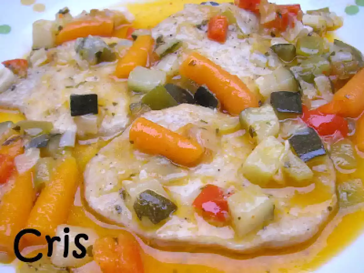 Filetes de lomo fresco en salsa