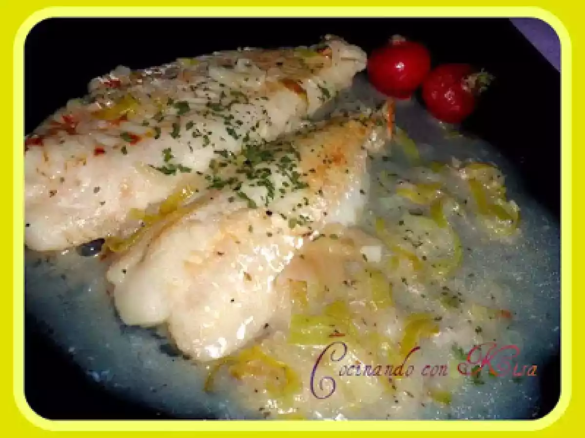 Filetes de Merluza al Vino Blanco (fussioncook)