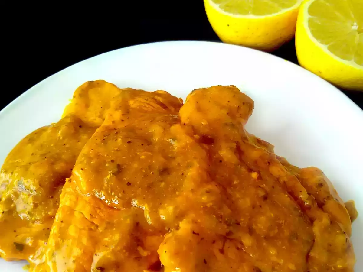 Filetes de pavo en salsa de limón - foto 2