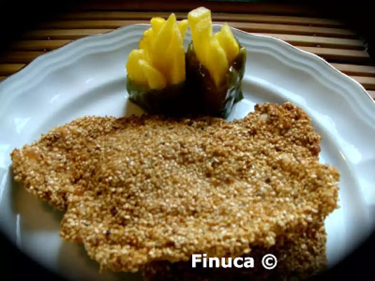 Filetes de pechuga de pollo rebozados en sésamo - foto 2