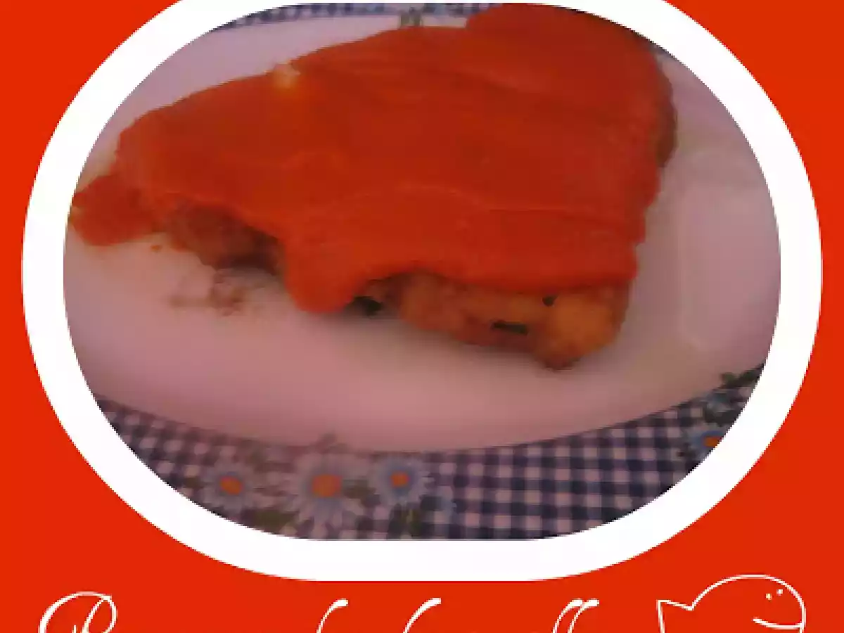 Filetes de perca en salsa de piquillos