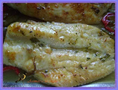 Disponible noche azufre Filetes de pescado al horno - Receta Petitchef