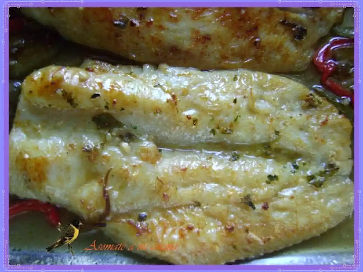 Filetes de pescado al horno