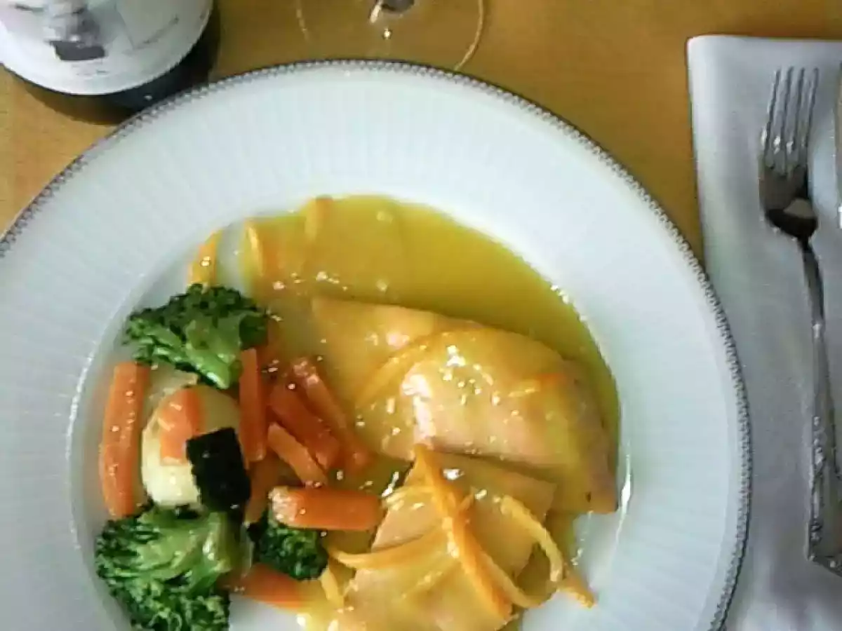 Filetes de salmón salvaje a la naranja - foto 3