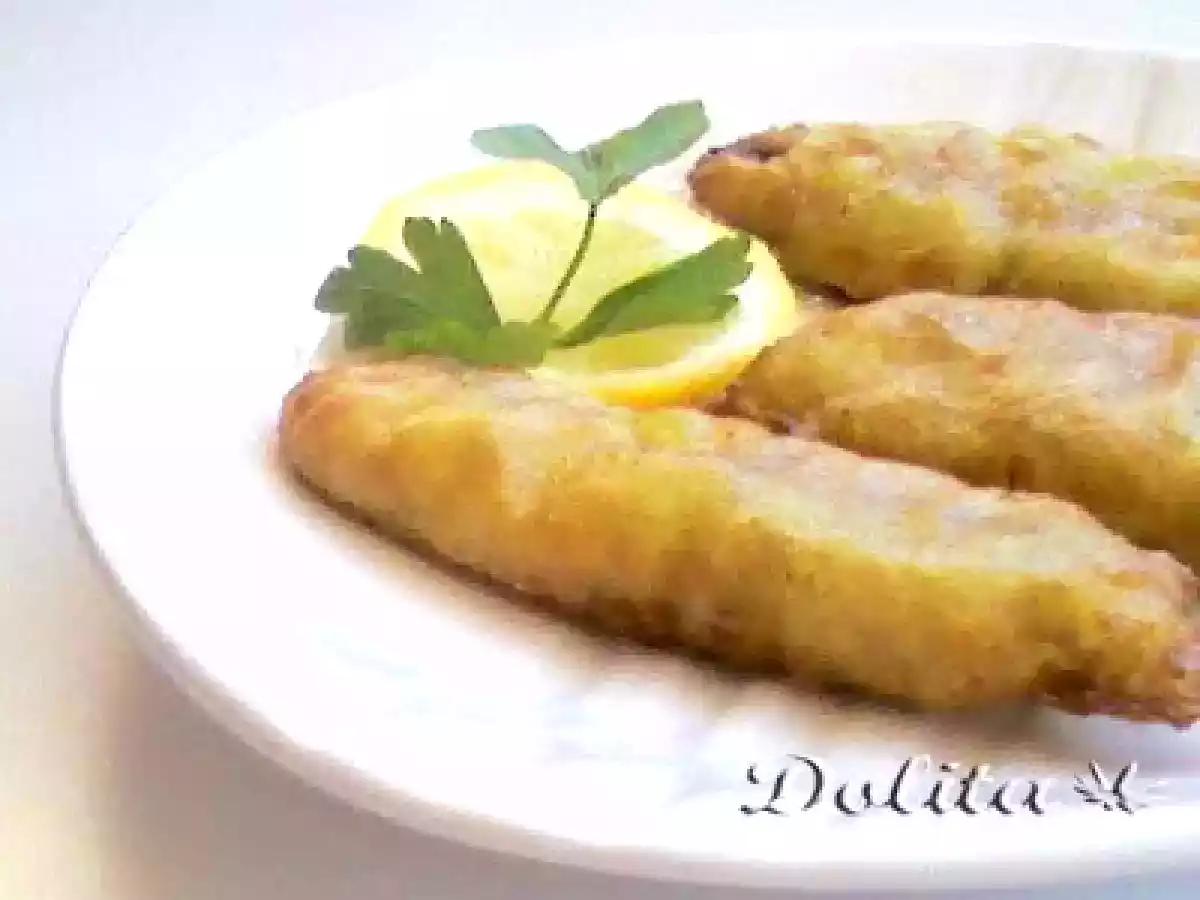 Filetes de sardina rebozados