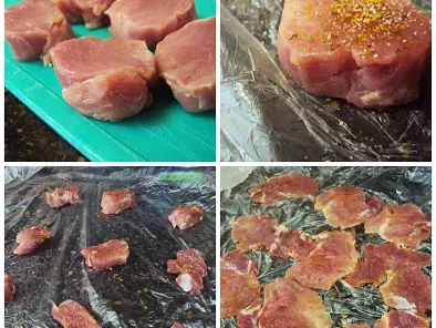 Filetes de solomillo de cerdo espalmados a las especias - foto 2