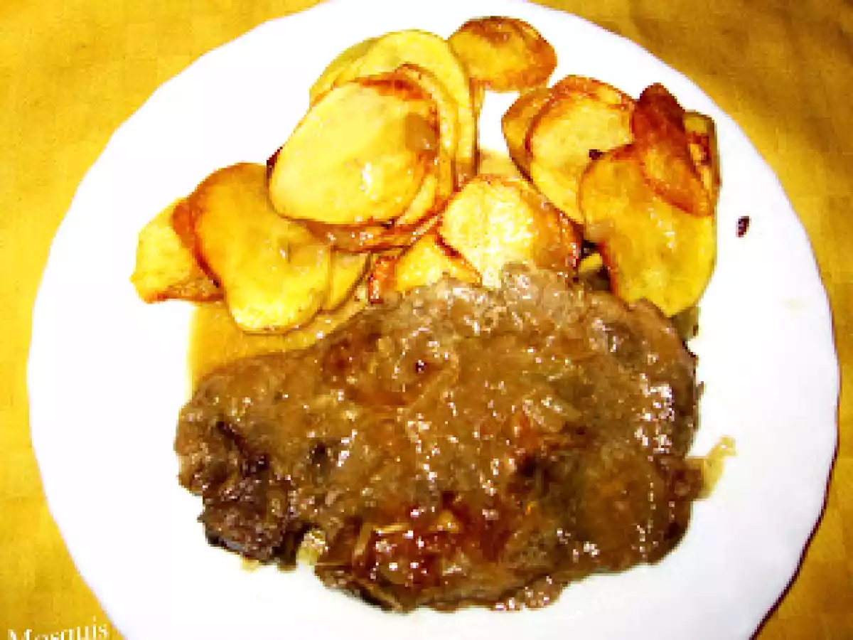 Filetes encebollados
