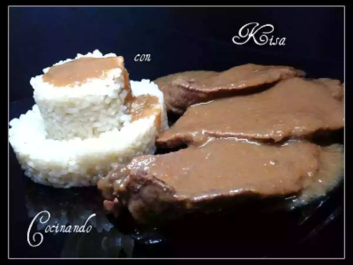 Filites de Potro en salsa con Pedro ximenez (fussioncook)