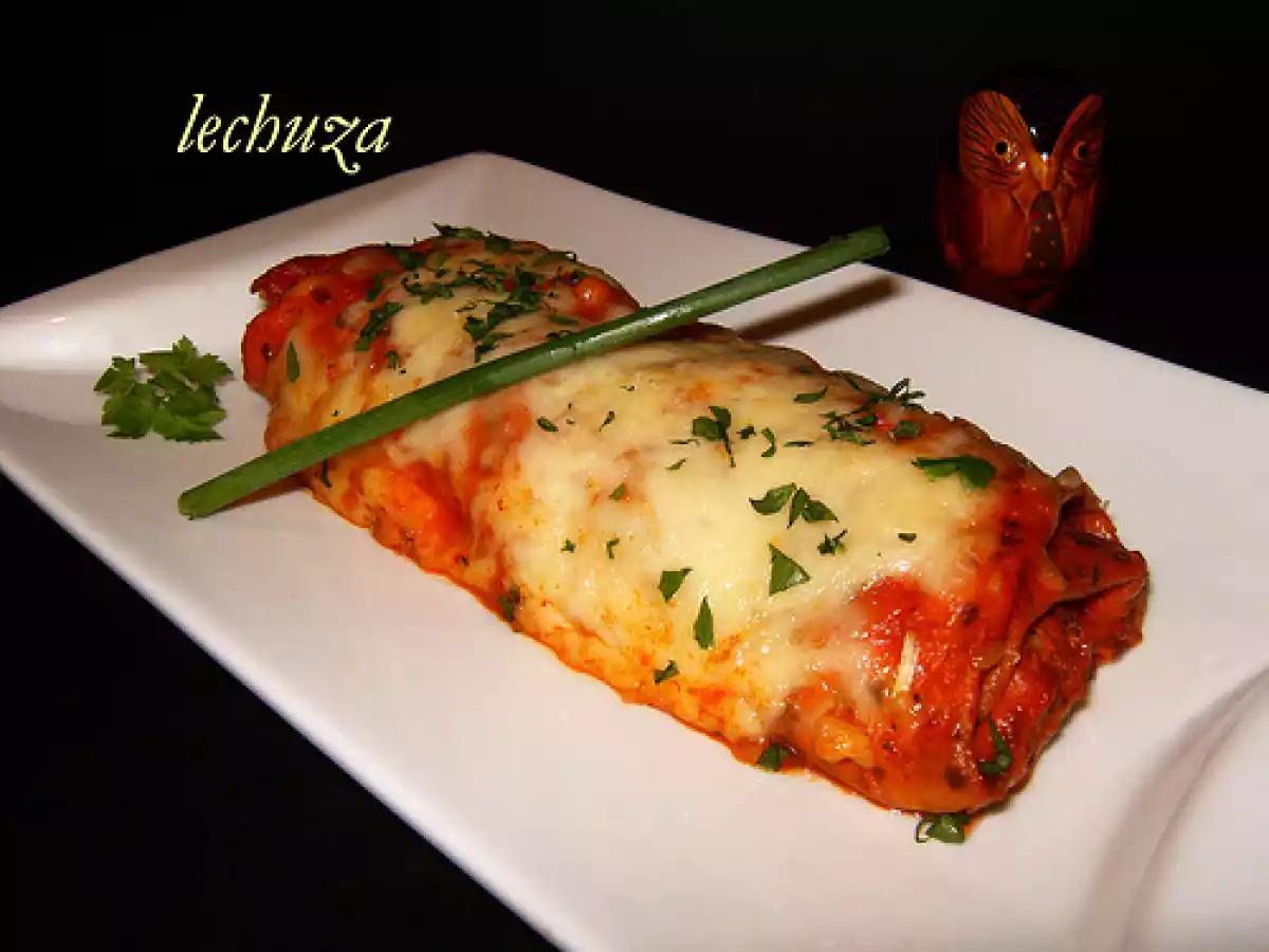 Filloas rojas (de piquillo) rellenas de bacalao - foto 3