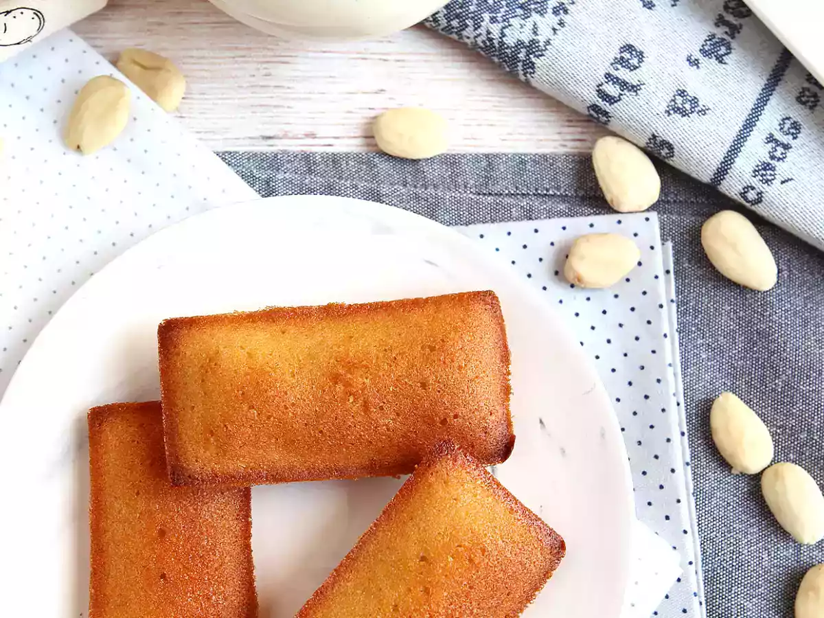 Financiers caseros de almendra - foto 5