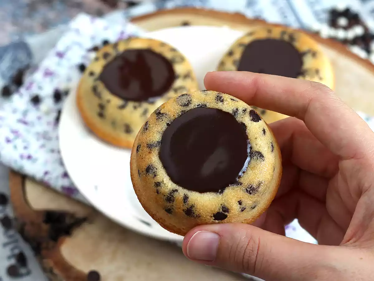 Financiers con chocolate – Ojos de tigre - foto 4