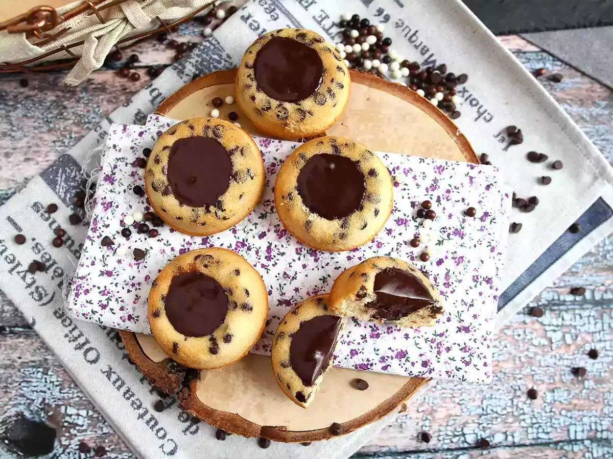 Financiers con chocolate – Ojos de tigre - foto 5