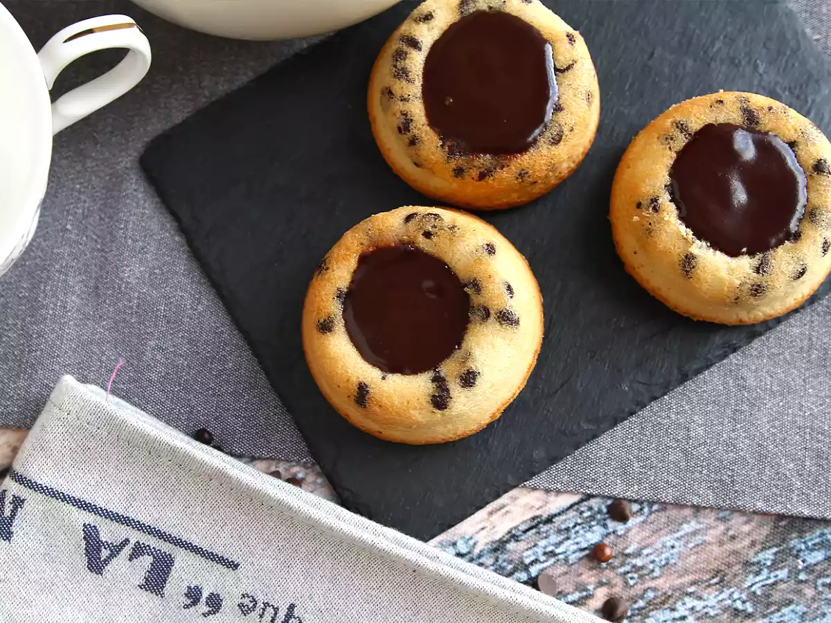 Financiers con chocolate – Ojos de tigre - foto 6