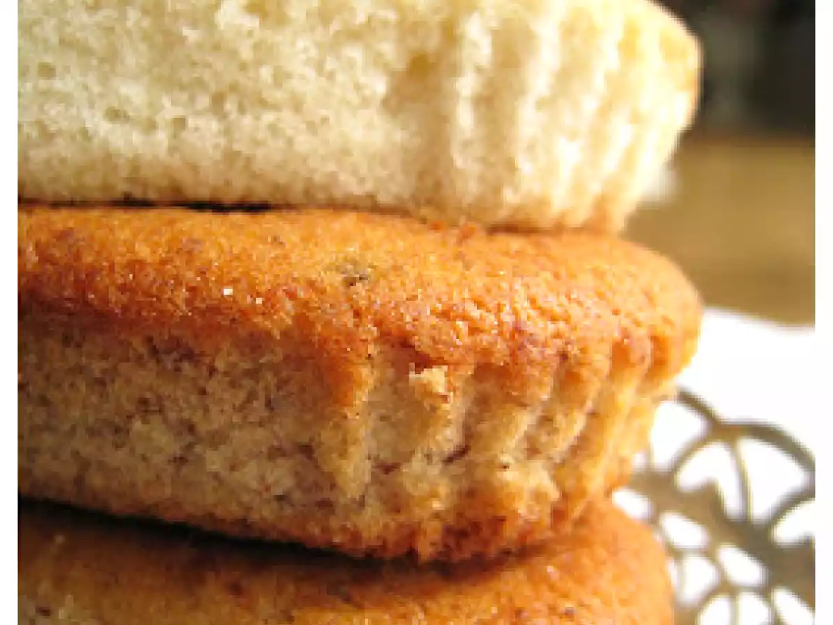 Financiers de almendras y financiers de avellanas - sin azúcar - foto 2