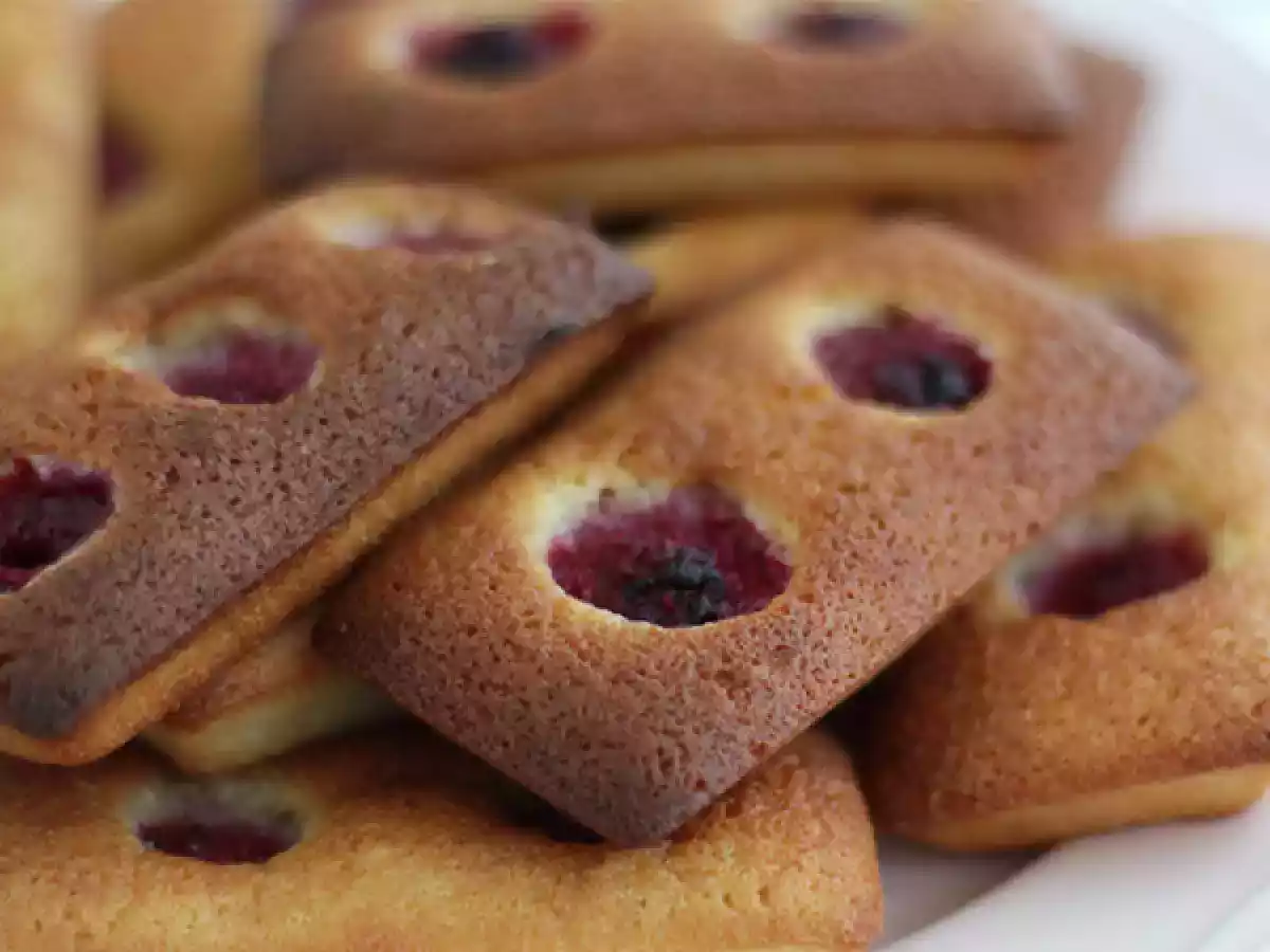 Financiers de frambuesa super fáciles! - foto 3