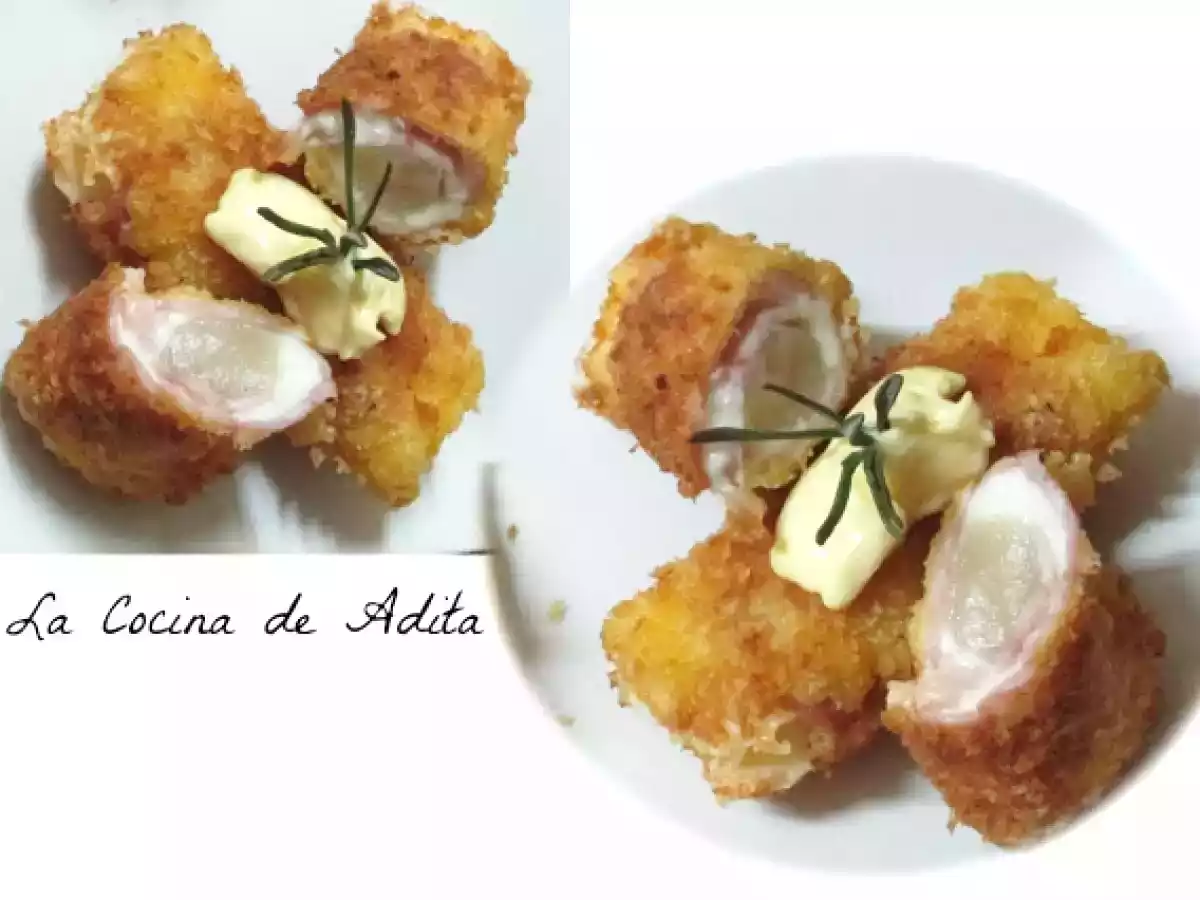 Flamenquines de espárragos