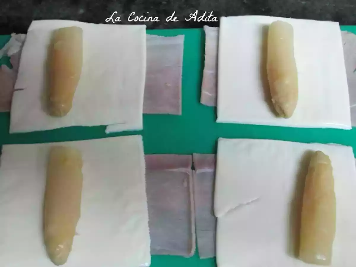 Flamenquines de espárragos - foto 3