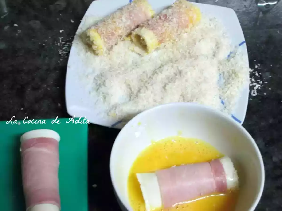 Flamenquines de espárragos - foto 4