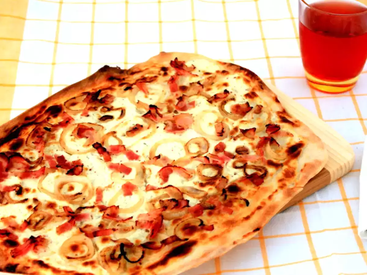 Flammkuchen o Tarte Flambée