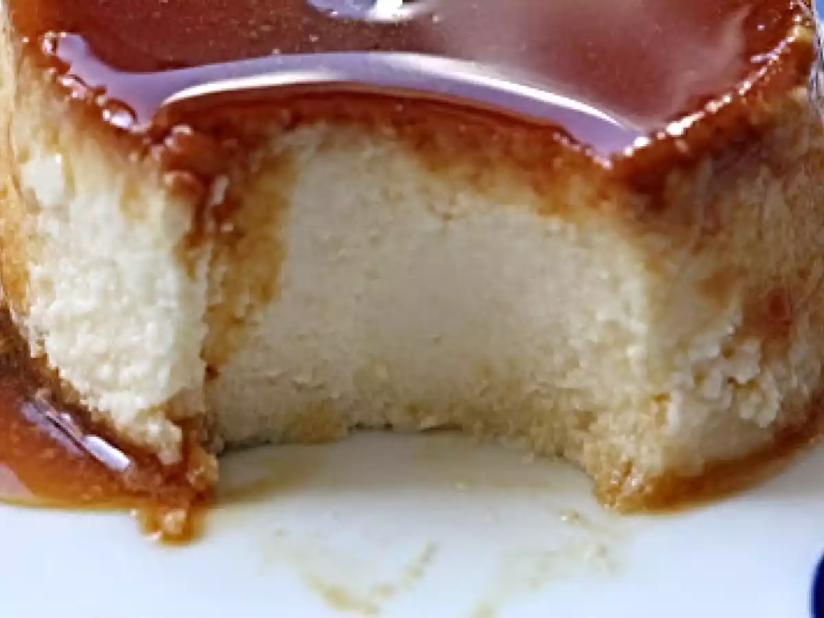 Flan cremoso de queso - foto 4