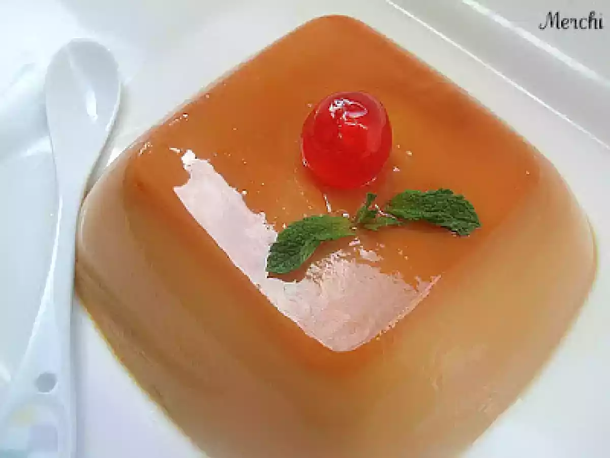 Flan de baileys